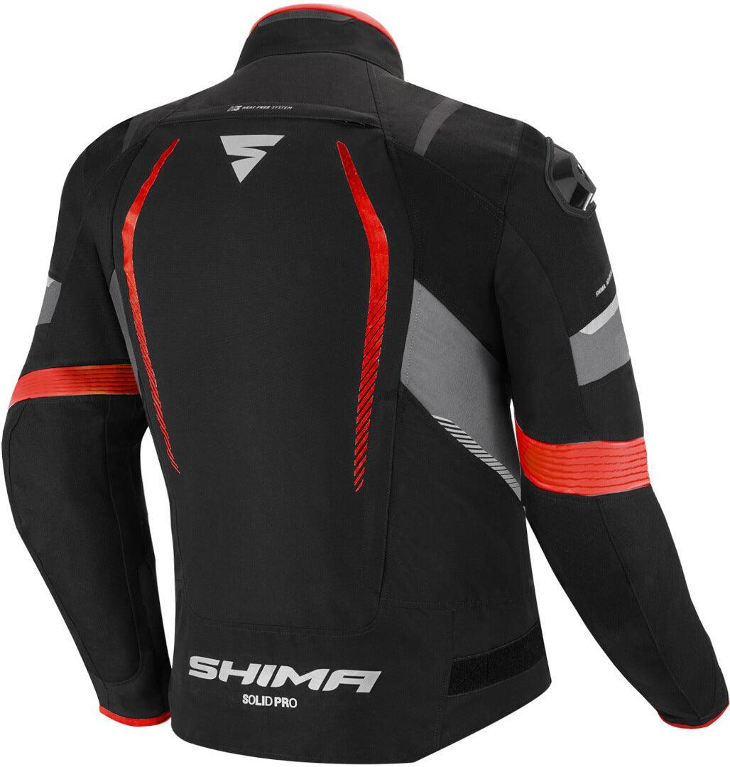 SHIMA Solid Pro Waterproof Textile Jacket - My Superbike Store