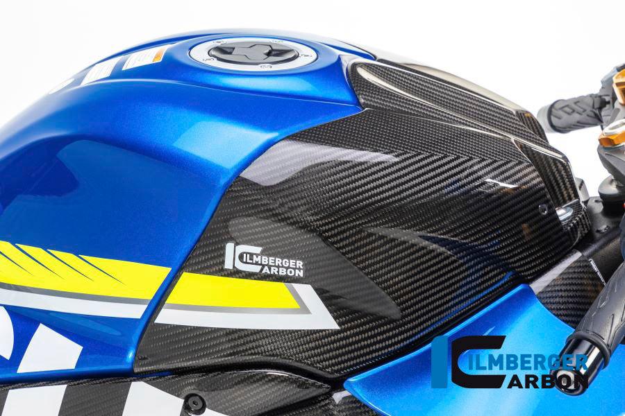 Ilmberger Carbon Fibre Upper Tank Cover For Suzuki GSXR 1000 2017-22 - My Superbike Store