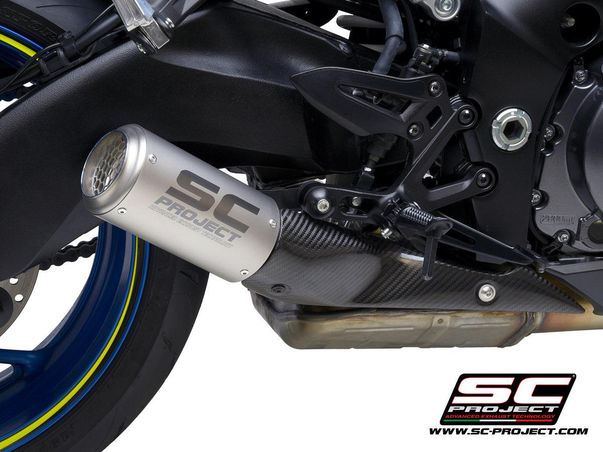 SC Project CR-T Slip-On Exhaust for SUZUKI GSX-S 1000 (2021-22) - My Superbike Store