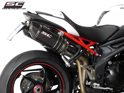 SC Project Oval Exhaust for TRIUMPH SPEED TRIPLE 1050 (2011-15) - My Superbike Store