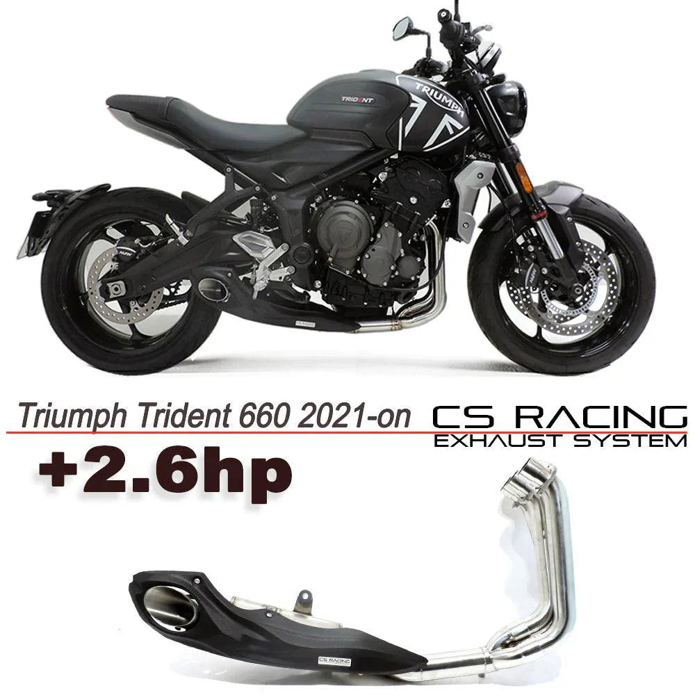 CS Racing Full Exhaust for Triumph Trident 660 2021+ - My Superbike Store