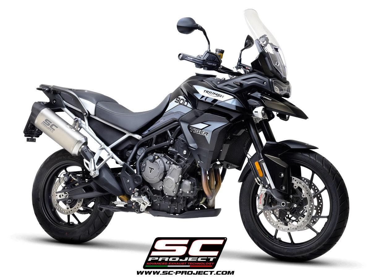 SC Project Adventure Slip-On Exhaust For Triumph Tiger 900 2020-23 - My Superbike Store