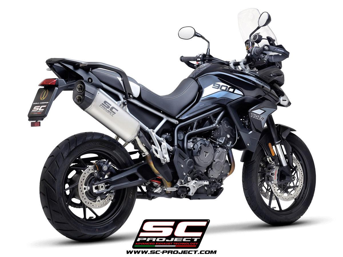 SC Project Adventure Slip-On Exhaust For Triumph Tiger 900 2020-23 - My Superbike Store