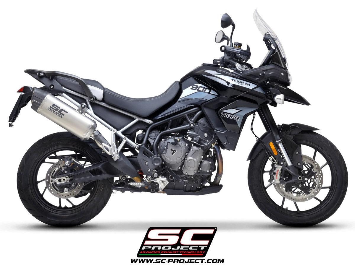 SC Project Adventure Slip-On Exhaust For Triumph Tiger 900 2020-23 - My Superbike Store