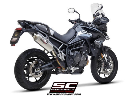 SC Project Rally Raid Slip-On Exhaust For Triumph Tiger 900 2020-23 - My Superbike Store