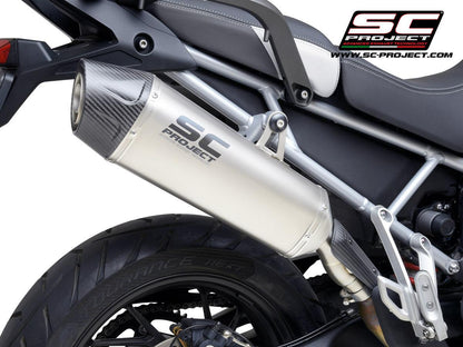 SC Project X-Plorer II Slip-On Exhaust for Triumph Tiger 900 2020-23 - My Superbike Store