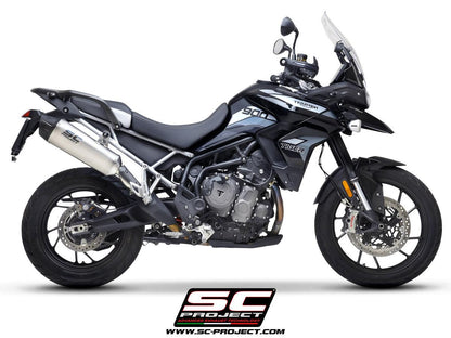 SC Project X-Plorer II Slip-On Exhaust for Triumph Tiger 900 2020-23 - My Superbike Store