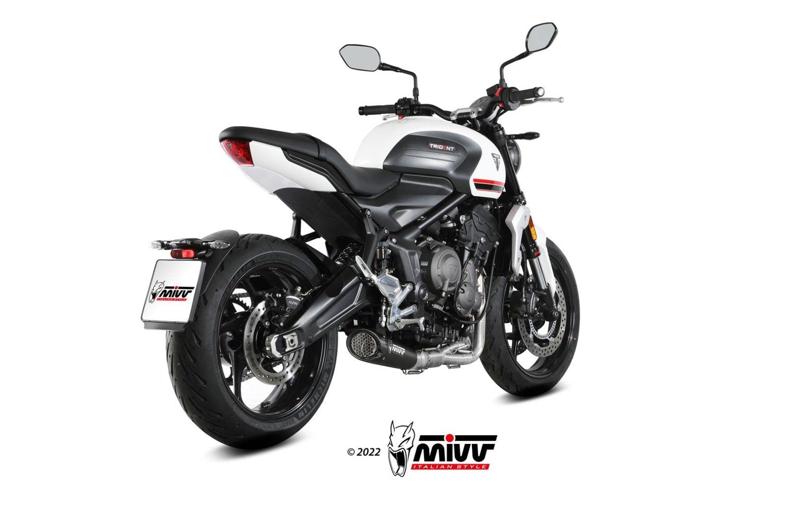 Mivv X-M5 Full Exhaust System for Triumph Trident 660 2021-22 - My Superbike Store