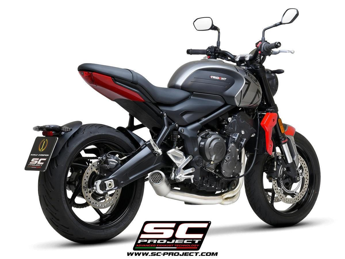 SC Project CR-T Full Exhaust System for Triumph Trident 660 2021-23 - My Superbike Store