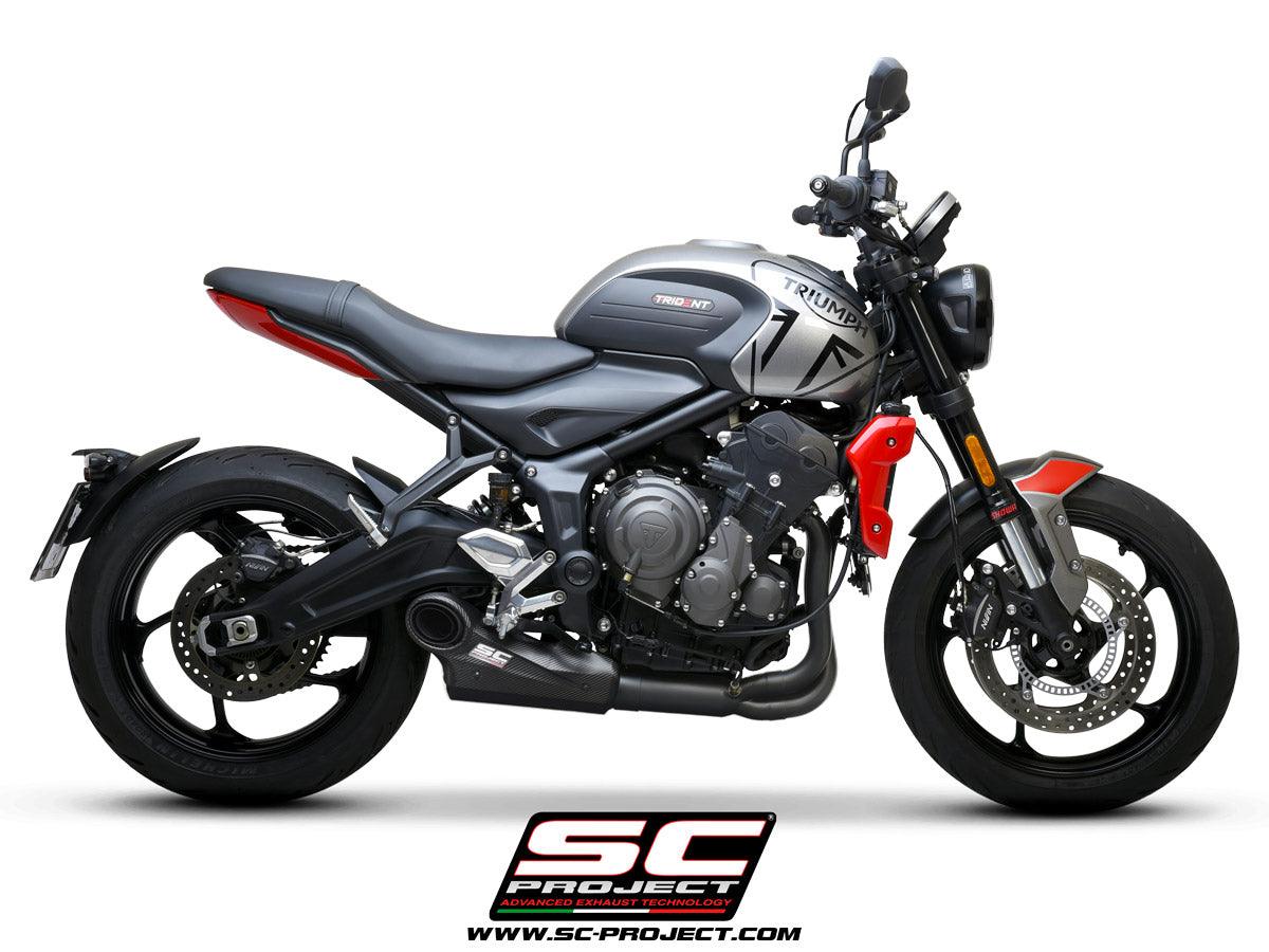 SC Project STR-1 Full Exhaust System for Triumph Trident 660 2021-23 - My Superbike Store