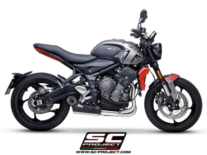 SC Project STR-1 Full Exhaust System for Triumph Trident 660 2021-23 - My Superbike Store