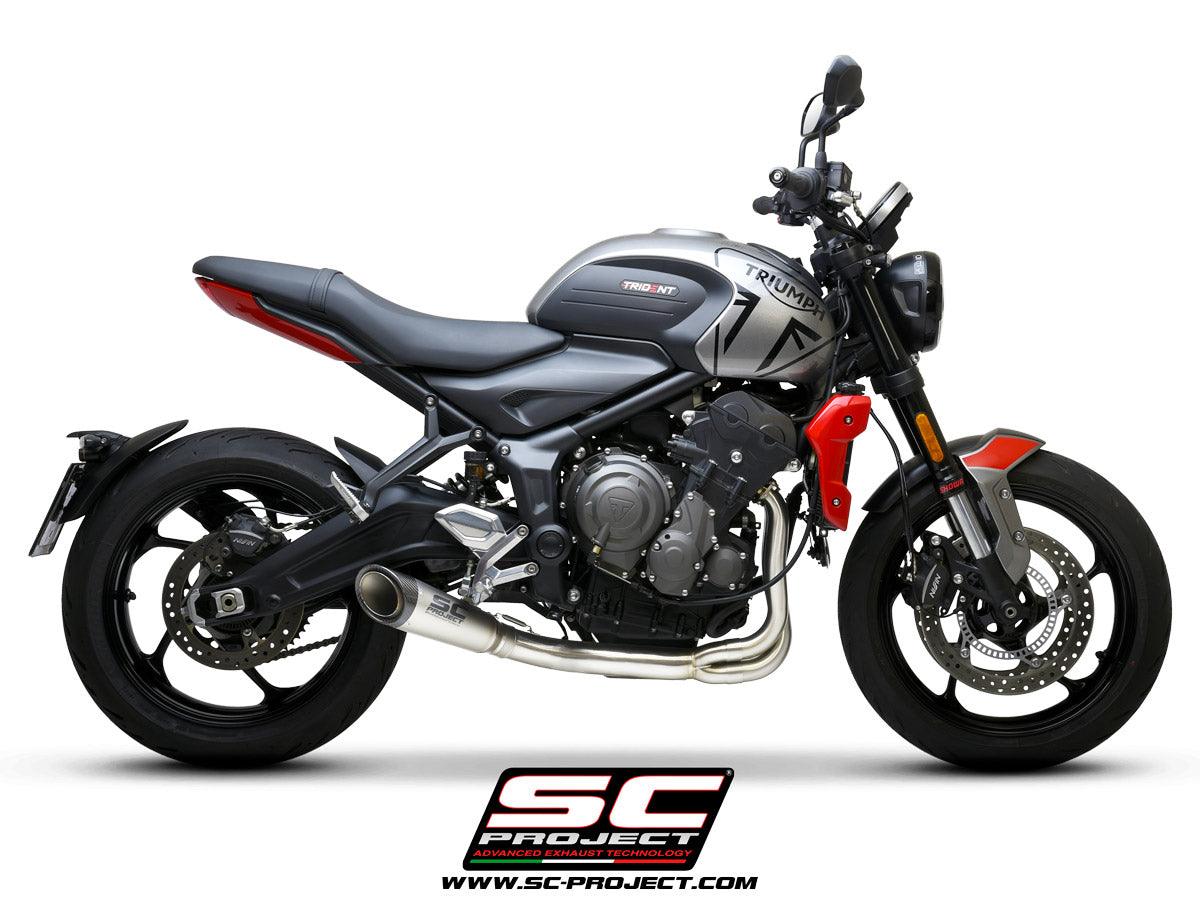 SC Project S1 Full Exhaust System for Triumph Trident 660 2021-23 - My Superbike Store