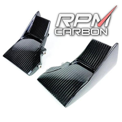 RPM Carbon Fiber Lower Winglets for Kawasaki Ninja H2 2015-22 - My Superbike Store