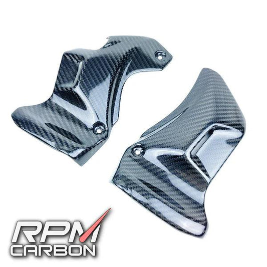 RPM Carbon Fiber Front Frame Covers for Kawasaki Z900RS 2018-22 - My Superbike Store