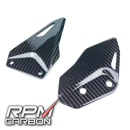 RPM Carbon Fiber Heel Guards for Kawasaki Ninja H2 SX - My Superbike Store