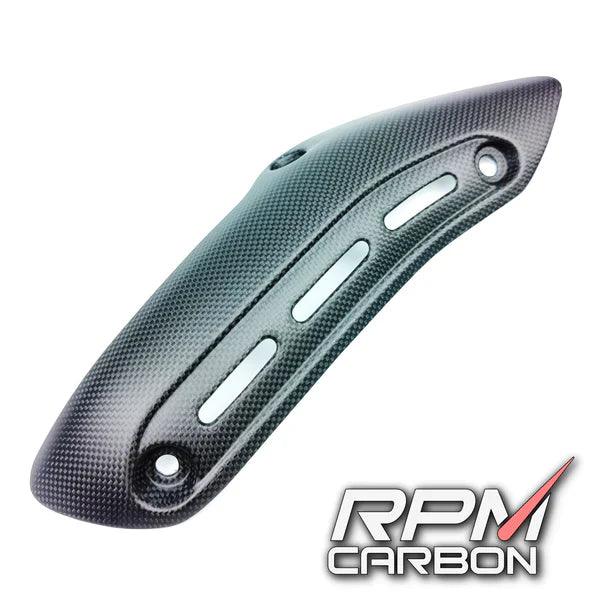 RPM Carbon Fiber Exhaust Pipe Cover For Ducati Monster 821 2018-22 - My Superbike Store