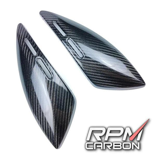 RPM Carbon Fiber Tank Side Panel Covers for Kawasaki Z900RS 2018-22 - My Superbike Store