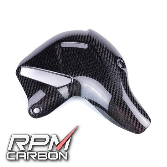 RPM Carbon Fiber Exhaust Cover For Ducati Panigale V4/V4S 2022+ - My Superbike Store