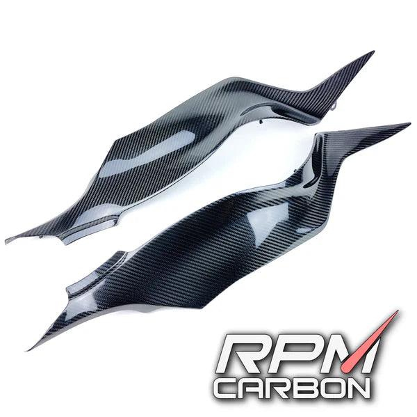 RPM Carbon Fiber Tank Side Panels for Kawasaki ZX-6R 2019-22 - My Superbike Store