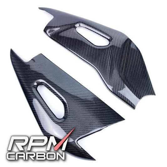 RPM Carbon Fiber Swingarm Covers For Aprilia RSV4 2009-20 - My Superbike Store