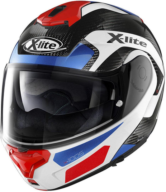 X-Lite X-1005 Ultra Carbon Fiery N-Com Helmet - My Superbike Store