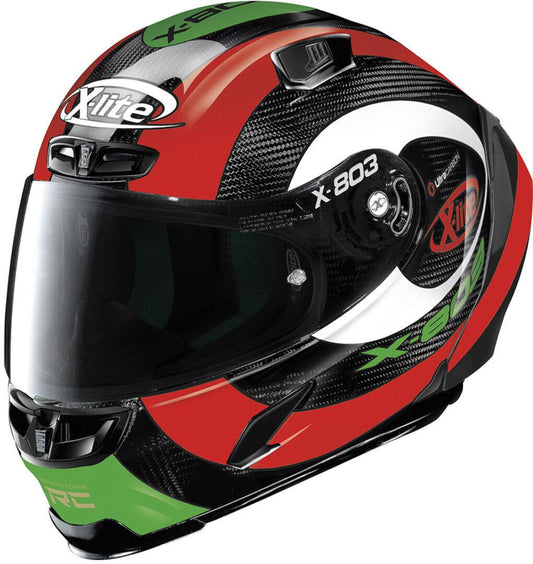 X-Lite X-803 RS Ultra Carbon Hattrick Helmet - My Superbike Store