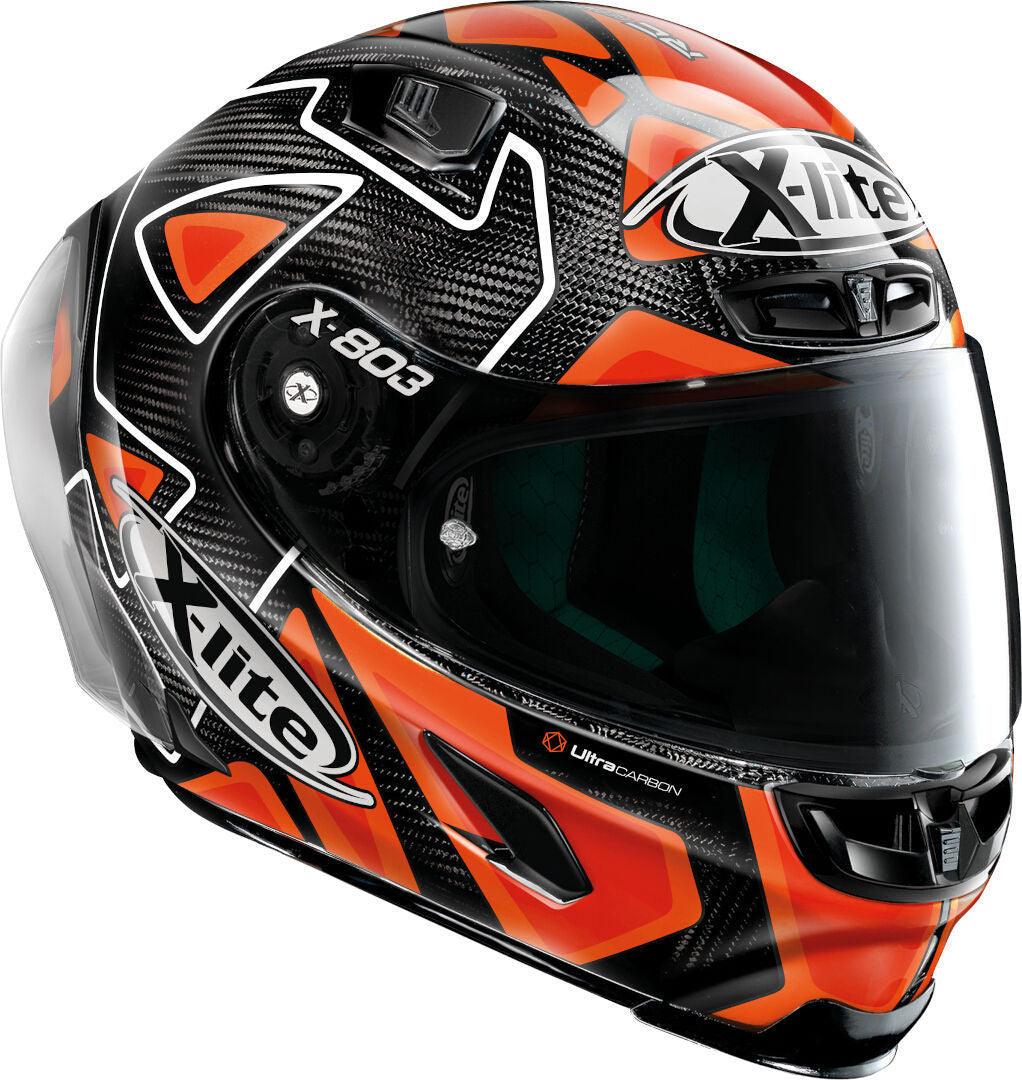 X-Lite X-803 RS Ultra Carbon Replica D. Petrucci Helmet - My Superbike Store