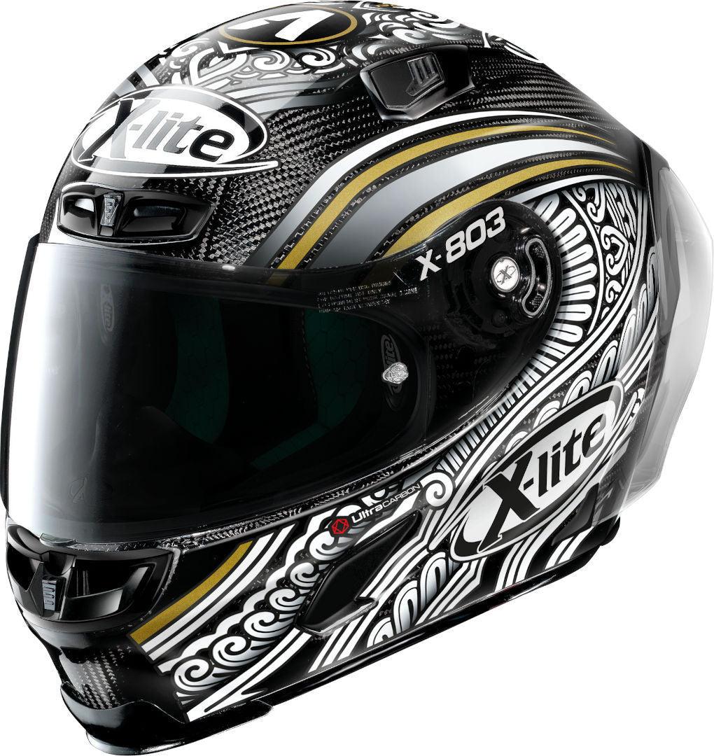 X-Lite X-803 RS Ultra Carbon Replica A.Canet Test Helmet - My Superbike Store