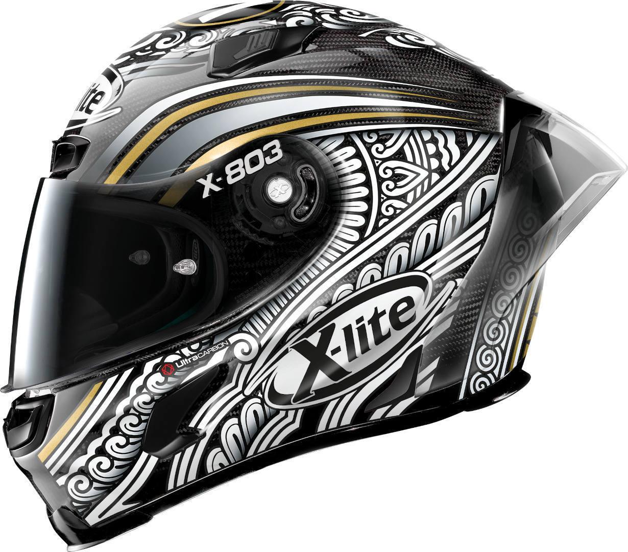 X-Lite X-803 RS Ultra Carbon Replica A.Canet Test Helmet - My Superbike Store