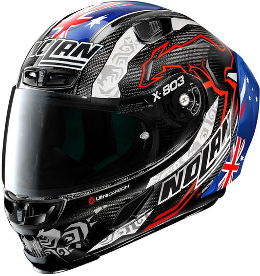 X-Lite X-803 RS Ultra Carbon Replica C. Stoner 10Th Anniversary Helmet - My Superbike Store