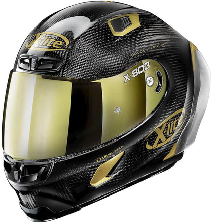 X-Lite X-803 RS Ultra Carbon Replica Golden Edition Helmet - My Superbike Store