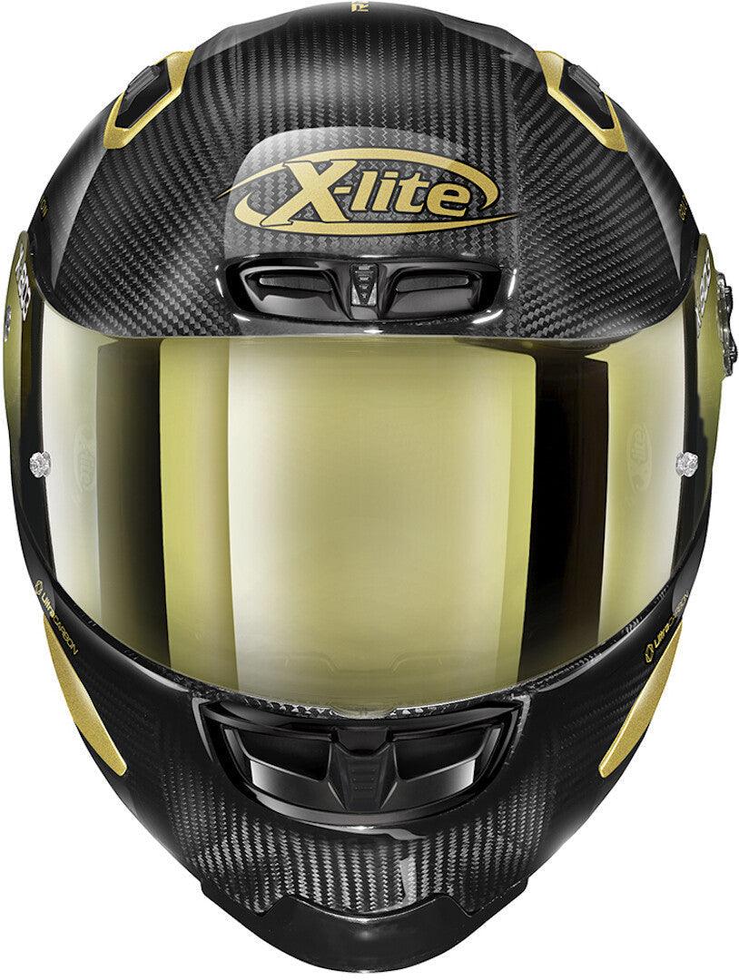 X-Lite X-803 RS Ultra Carbon Replica Golden Edition Helmet - My Superbike Store