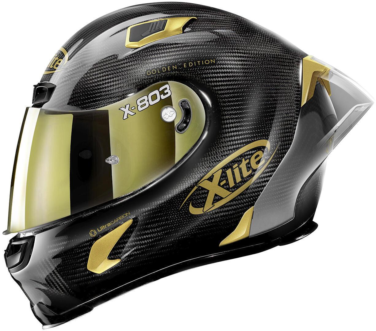 X-Lite X-803 RS Ultra Carbon Replica Golden Edition Helmet - My Superbike Store