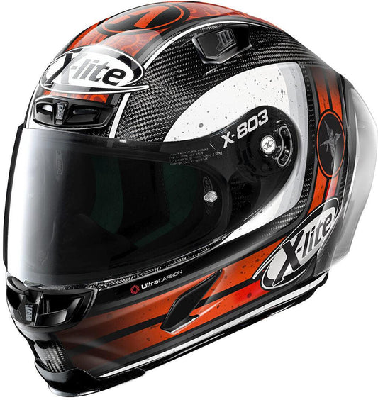 X-Lite X-803 RS Ultra Carbon Replica A.Canet Helmet - My Superbike Store