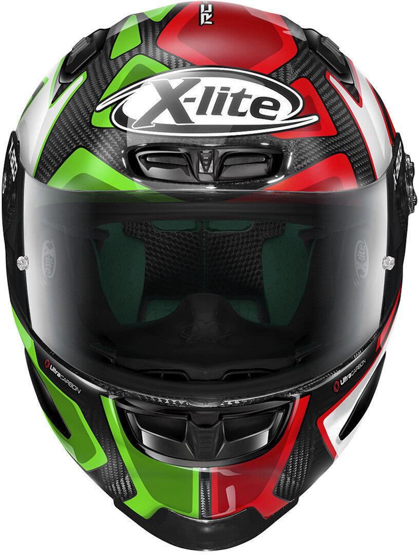 X-Lite X-803 RS Ultra Carbon Replica Petrucci Misano Helmet - My Superbike Store