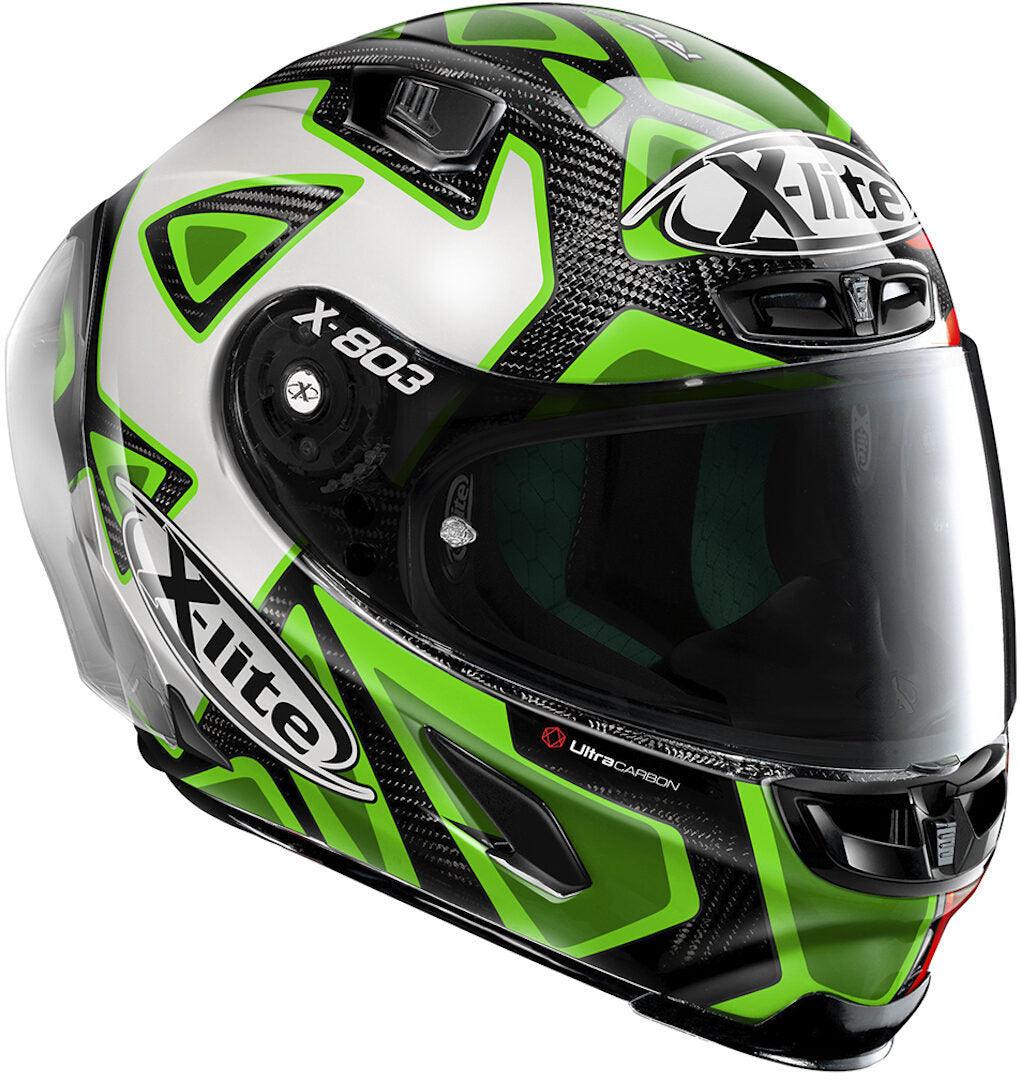 X-Lite X-803 RS Ultra Carbon Replica Petrucci Misano Helmet - My Superbike Store