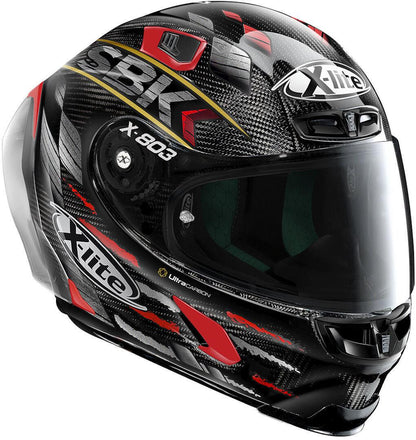 X-Lite X-803 RS Ultra Carbon Replica SBK Helmet - My Superbike Store