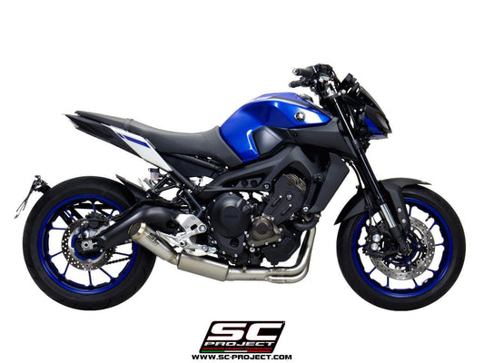 SC Project 70s Conical Full Exhaust System for Yamaha MT-09 - My Superbike Store