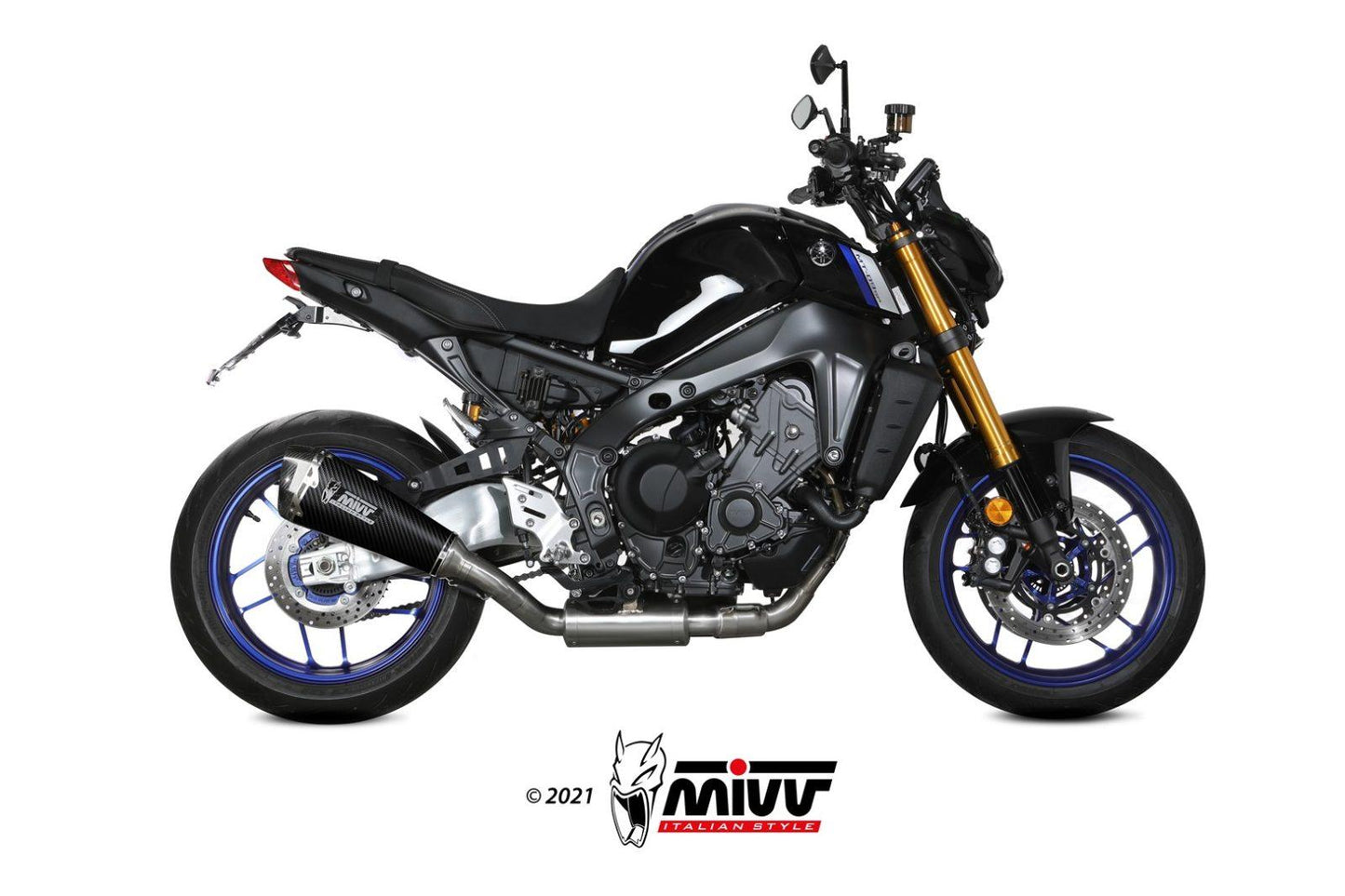 Mivv Delta Race Full Exhaust System for Yamaha MT-09 2021-22 - My Superbike Store