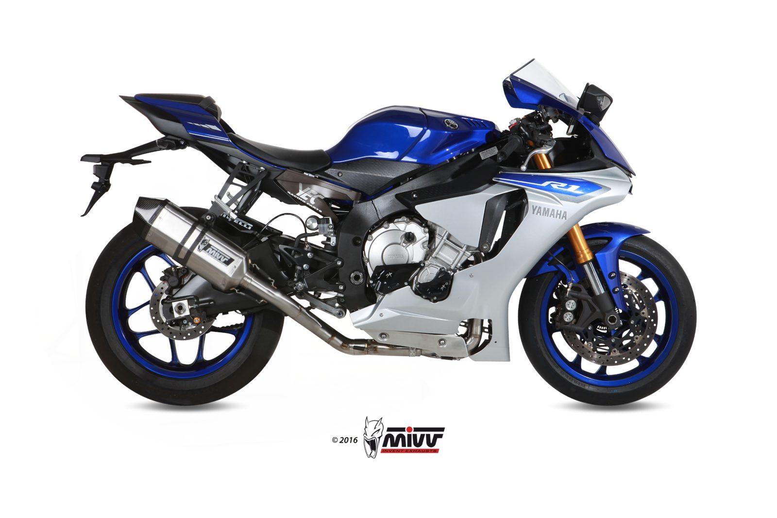 Mivv Titanium Full Exhaust System for Yamaha R1 2015-22 - My Superbike Store