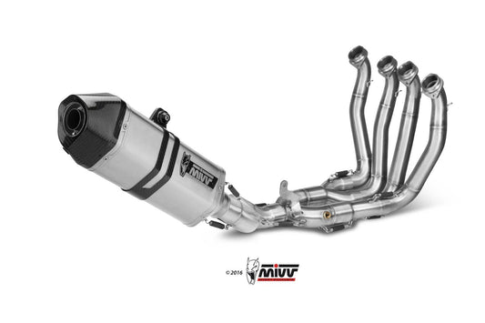 Mivv Stainless Steel Full Exhaust System for Yamaha R1 2015-22 - My Superbike Store