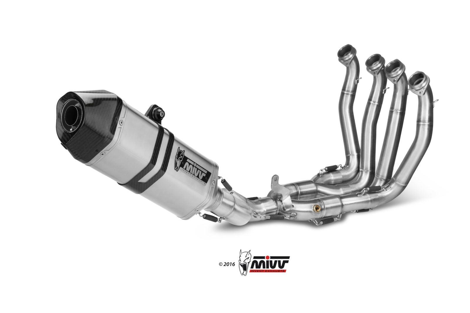 Mivv Titanium Full Exhaust System for Yamaha R1 2015-22 - My Superbike Store