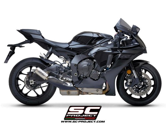 SC Project CR-T Slip-On Exhaust for Yamaha R1 2020-23 - My Superbike Store