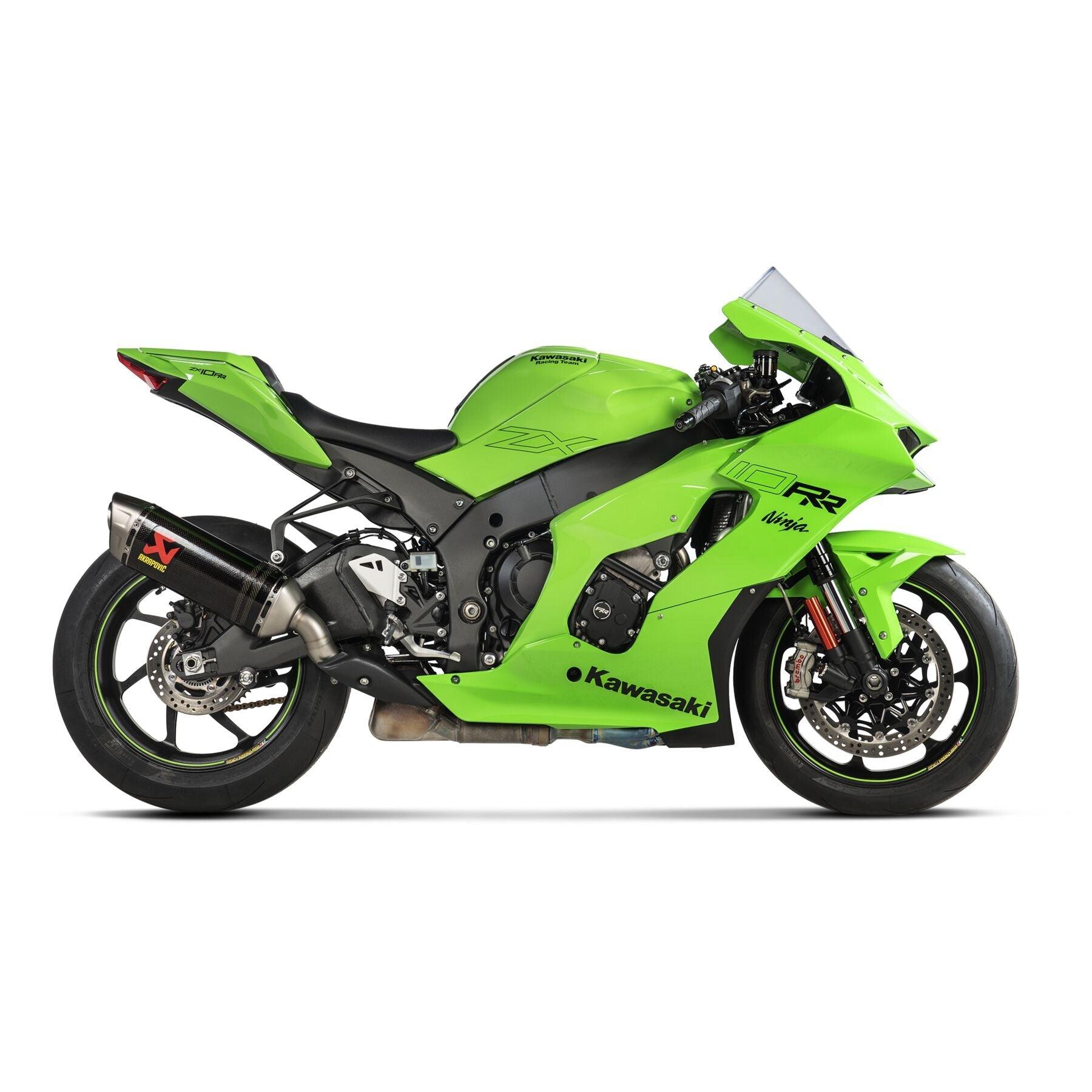 Akrapovic Homologated Slip-On Exhaust for Kawasaki ZX-10R 2022 - My Superbike Store