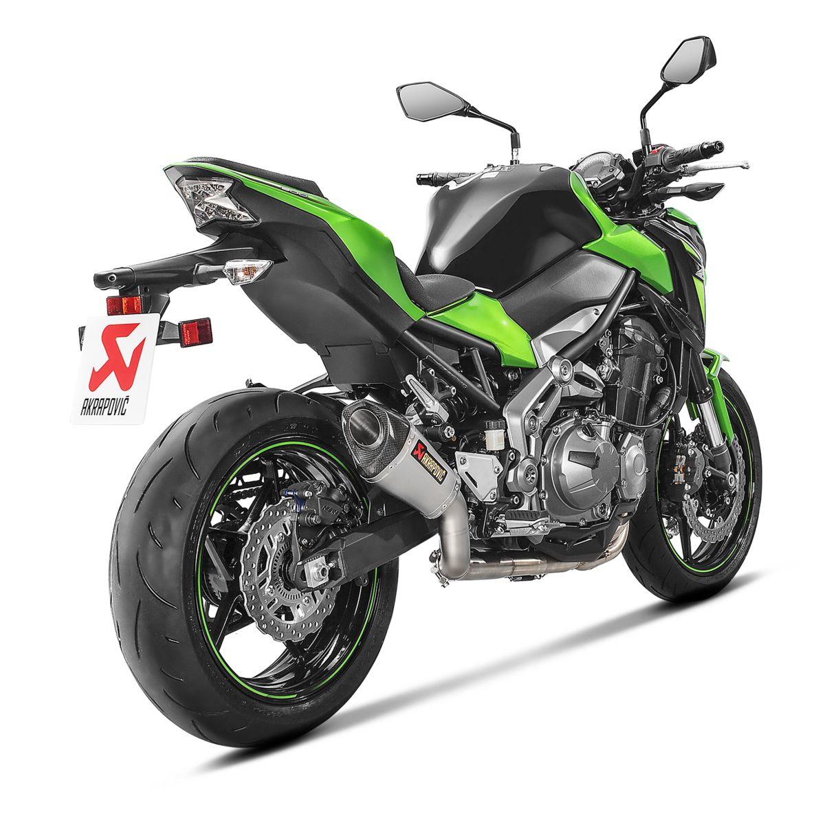 Akrapovic Slip-On Exhaust for Kawasaki Z900 2020 - My Superbike Store