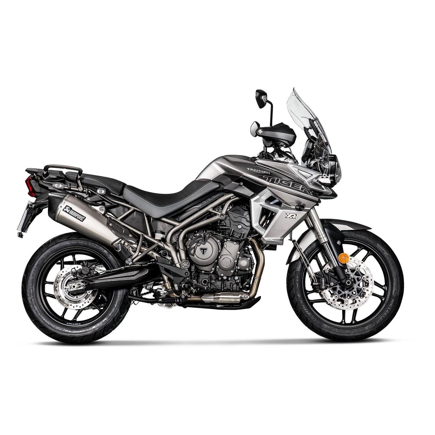 Akrapovic Slip-On Exhaust for Triumph Tiger 800 - My Superbike Store