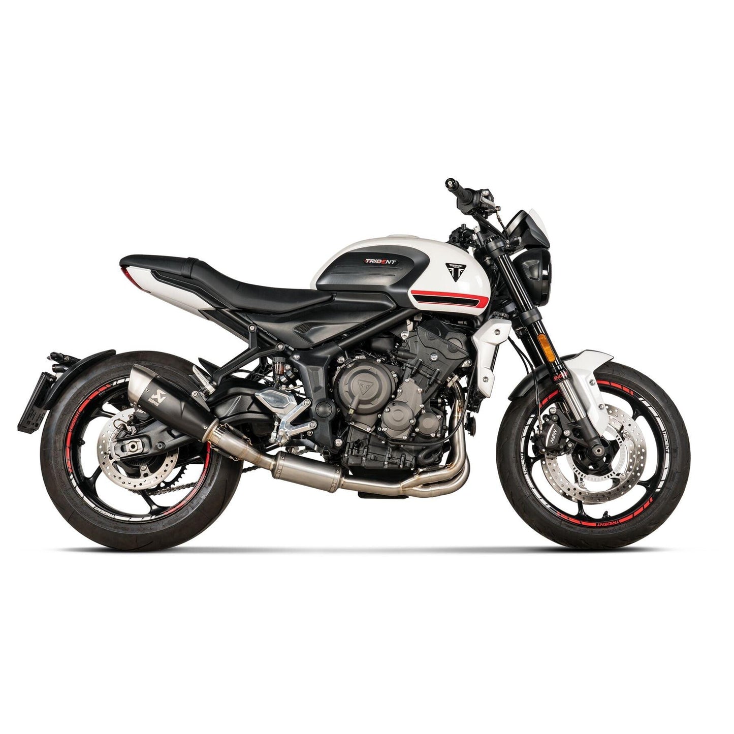 Akrapovic Racing Full Exhaust Systems for Triumph Trident 660 - My Superbike Store