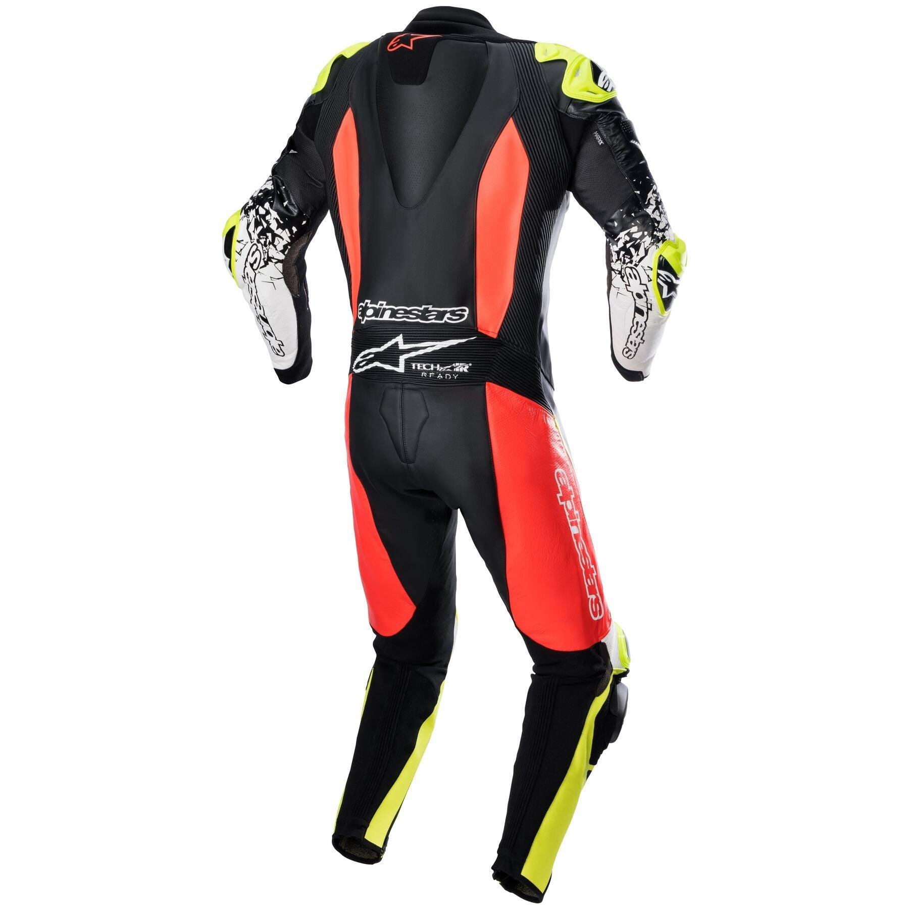 Alpinestars GP Tech V4 Race Suit - Black/Red/Yellow - My Superbike Store