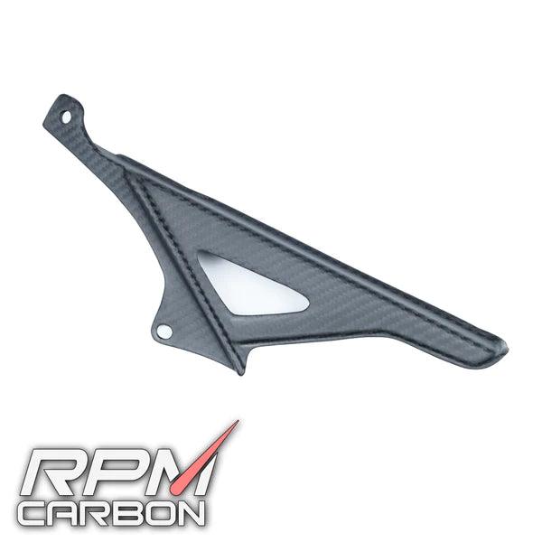 RPM Carbon Fiber Upper Chain Guard Cover For Aprilia Tuono V4 1100 RR 2009-20 - My Superbike Store