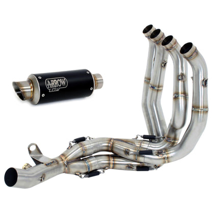 Arrow GP2 Dark Exhaust System for Kawasaki Z650 - My Superbike Store